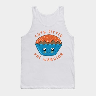 Cute Little VHL Warrior - Von Hippel- Lindau Cupcake design Tank Top